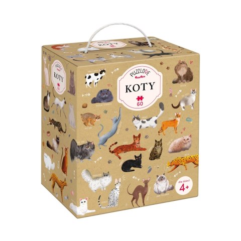 Puzzlove CzuCzu Koty 60 el. 4+