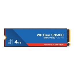 Dysk SSD WD Blue SN5100 4TB M.2 2280 PCIe NVMe (6900/6700 MB/s) WDS400T5B0E