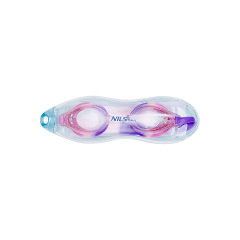 NQG870AF RÓŻOWY JUNIOR OKULARKI NILS AQUA