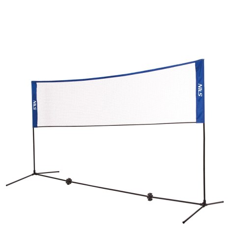 NT7111 3w1 SIATKA MULTIFUNKCYJNA BADMINTON+TENIS+SIATKÓWKA POKROWIEC PEŁNY NILS