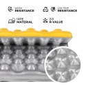 NC17105 KARIMATA KEMPINGOWA DO SIEDZENIA Z PODBICIEM ALUMINIOWYM +IXPE 40 CM ŻÓŁTA NILS CAMP
