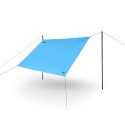 NC17111 TARP PŁACHTA BIWAKOWA KEMPINGOWA 230X140 CM NIEBIESKI NILS CAMP