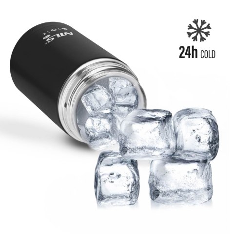 NC3802 TERMOS OBIADOWY 1000ML CZARNY NILS CAMP