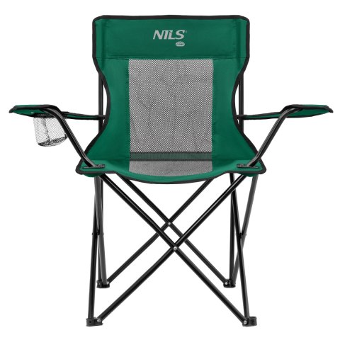NC3302 KRZESŁO TURYSTYCZNE ZIELONO-CZARNY NILS CAMP