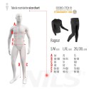 BTS0060 SPODNIE TERMOAKTYWNE CZARNE MĘSKIE 2XL/3XL RAGNAR NILS