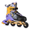 NA13810 ŁYŻWOROLKI TWIST ŻÓŁTE ROZM. L(39-42) NILS EXTREME