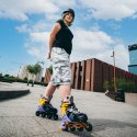 NA13810 ŁYŻWOROLKI TWIST ŻÓŁTE ROZM. L(39-42) NILS EXTREME