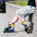 NA13810 ŁYŻWOROLKI TWIST ŻÓŁTE ROZM. S(31-34) NILS EXTREME