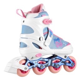 NA18168A ŁYŻWOROLKI PRINCESS BIAŁE ROZM.S (31-34) NILS EXTREME