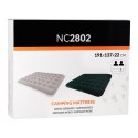 NC2802 MATERAC TURYSTYCZNY DMUCHANY 191X137X22 CM BEŻOWY NILS CAMP
