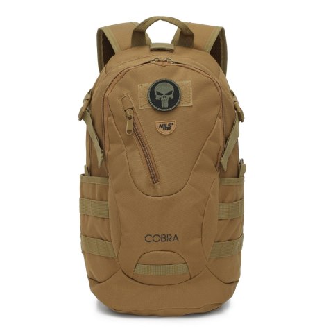 NC3905 PLECAK TAKTYCZNY COBRA BRĄZOWY 25L NILS CAMP