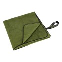 NCR15 RĘCZNIK Z MIKROFIBRY WOJSKOWY KHAKI 120x60 cm NILS CAMP