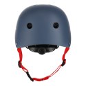MTW001-1 KASK SZARO-CZERWONY ROZM. L(58-61CM) NILS EXTREME