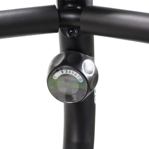 R9259 PLUS POZIOMY ROWER STACJONARNY MAGNETYCZNY HMS (9 KG) czarno-zielony