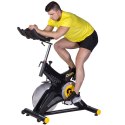 SW7200 ROWER STACJONARNY SPININGOWY Z OPOREM MECHANICZNYM 22KG HMS PREMIUM