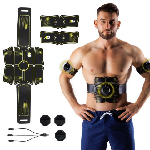 ABS MASTER PRO SUPER ELEKTROSTYMULATOR MIĘŚNI HMS