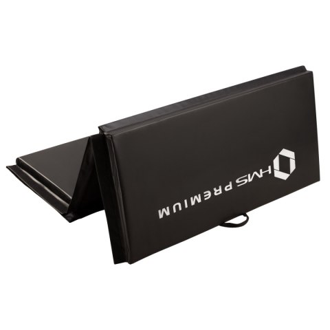 MGS01 BLACK MATERAC GIMNASTYCZNY SKŁADANY 2400x1200 MM HMS PREMIUM