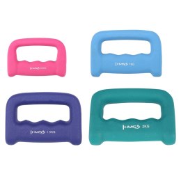CK10 KASTET LIGHT BLUE CIĘŻAREK ŻELIWNY POKRYTY NEOPRENEM 1.0 KG HMS