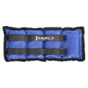 OB03 BLUE OBCIĄŻNIKI DO ĆWICZEŃ NA KOSTKI I NADGARSTKI 2 x 1.5 KG HMS
