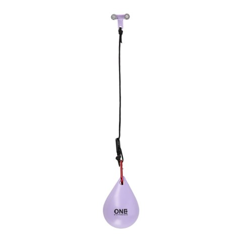 ZESTAW HULA HOP OHA02 VIOLET Z WYPUSTKAMI I OBCIĄŻNIKIEM ONE FITNESS + PAS BR160