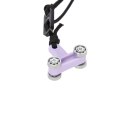 ZESTAW HULA HOP OHA02 VIOLET Z WYPUSTKAMI I OBCIĄŻNIKIEM ONE FITNESS + PAS BR160