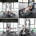 SMP01 STOJAK MULTIFUNKCYJNY Z PLATFORMĄ DO PODNOSZENIA CIĘŻARÓW I HIP THRUST COMMERCIAL HMS
