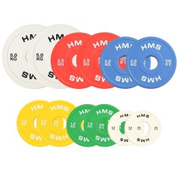 CBRS50 TALERZ OLIMPIJSKI 2 x 5.0 KG HMS