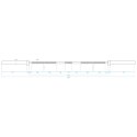 GCF700 GRYF OLIMPIJSKI 20 KG 2200MM + ZACISK ZG1000 RED HMS PREMIUM