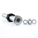 GO320 + ZG1000 BLACK GRYF OLIMPIJSKI 14,8KG 1830MM HMS PREMIUM ZACISKAMI LOCK JAW BLACK