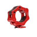 GO450 (+ ZG1000R) GRYF OLIMPIJSKI 18.5KG 2200MM HMS Z ZACISKAMI LOCK JAW RED