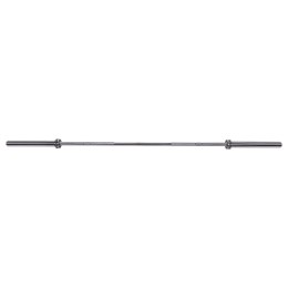 GO901 GRYF OLIMPIJSKI 20KG 2200MM HMS PREMIUM + ZG1500 SILVER ZACISKI LOCK JAW (2 szt)