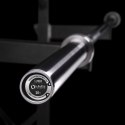 GO901 GRYF OLIMPIJSKI 20KG 2200MM HMS PREMIUM + ZG1500 SILVER ZACISKI LOCK JAW (2 szt)