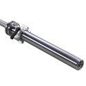 GO901 GRYF OLIMPIJSKI 20KG 2200MM HMS PREMIUM + ZG1500 SILVER ZACISKI LOCK JAW (2 szt)
