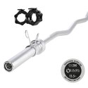 GOL200 + (ZG 1000B) GRYF OLIMPIJSKI ŁAMANY 13.5KG 1500MM HMS PREMIUM