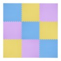MP10 MATA PUZZLE MULTIPACK YELLOW-BLUE-PURPLE 9 ELEMENTÓW 10MM ONE FITNESS