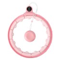 FH02 PINK HULA HOP Z OBCIĄŻNIKIEM + LICZNIK