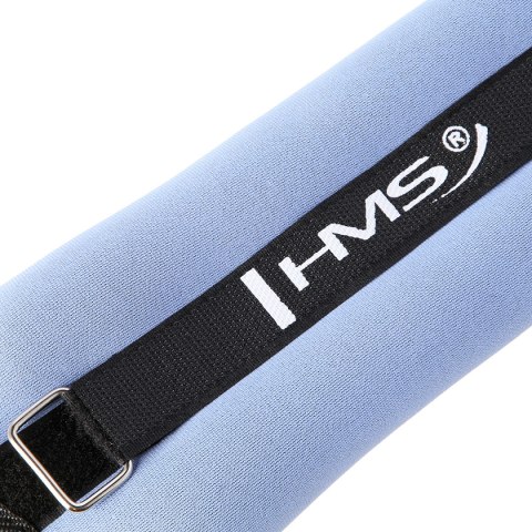 OB04 BLUE OBCIĄŻNIKI DO ĆWICZEŃ NA KOSTKI I NADGARSTKI 2 x 1KG HMS