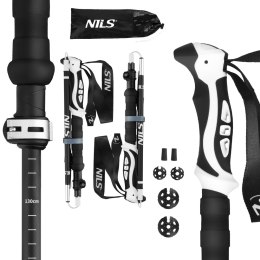 TK8603 KIJE TREKKINGOWE SKŁADANE NILS