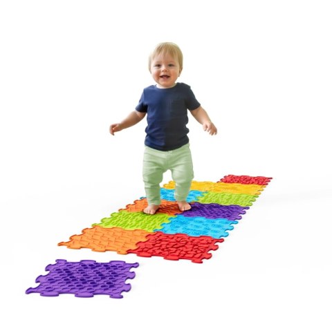 BiBi Sensory Mats 12 el. - maty sensoryczne dla dzieci 6m+