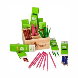 Jolly Supersticks Classic 144 szt. - duży zestaw kredek w drewnianym boxie 5+