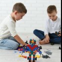 MELI Basic Tech+ 130 el.- klocki konstrukcyjne z kółkami i osiami