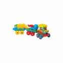 Marioinex Pociąg Mario 46 el. - klocki waffle ze zwierzątkami 2+