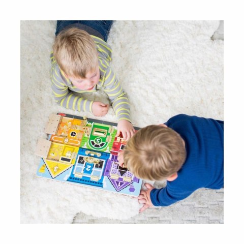 Melissa & Doug Tablica zamki i zabezpieczenia - motoryczna zabawka 3+