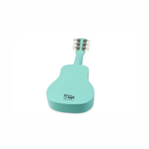 AdamToys - drewniana gitara - zwierzęta - 6 strun nylonowych 3+