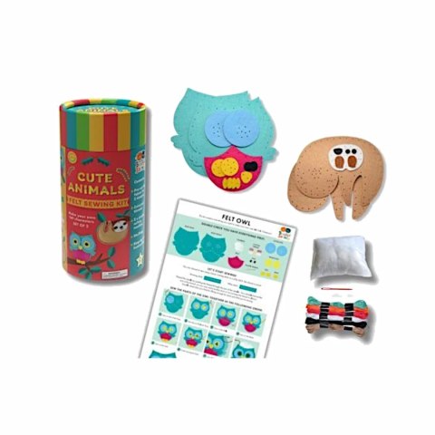 Buddy & Barney zestaw do szycia zwierzątka - filcowe figurki 3+
