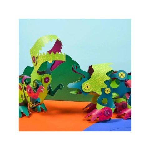 Clixo Dino Adventure Pack 36 el. - elastyczne dinozaury 4+