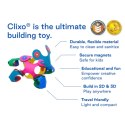 Clixo Tiny & Mighty Space 9 el. - klocki magnetyczne - 4+