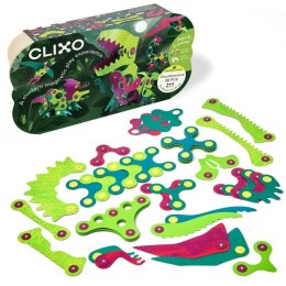 Dinozaury magnetyczne giętkie Clixo zestaw 22 el. dla dzieci 4+