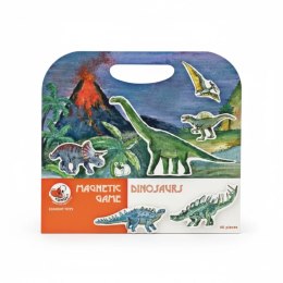 Egmont Toys Magnetyczna układanka z dinozaurami, 46 elementów, dla dzieci powyżej 3 lat