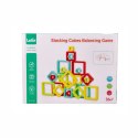 Lelin układanka balansująca geometryczna - drewniana gra zręcznościowa 3+